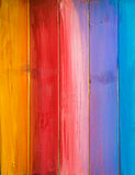 Colorful Painted Wood Background