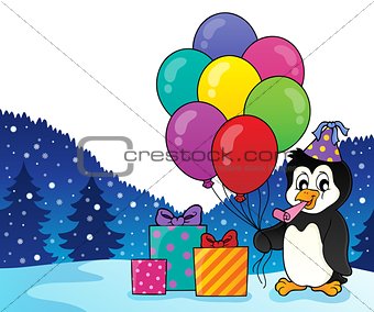 Party penguin topic image 2
