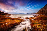 Beautiful landscape of Lofoten