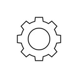 Gear outline icon