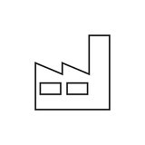 Factory outline icon