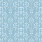 Seamless abstract vintage light blue pattern