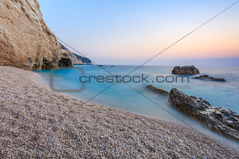 Porto Katsiki beach in Lefkada island, Greece
