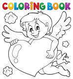 Coloring book Cupid topic 4