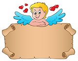 Cupid topic parchment 3