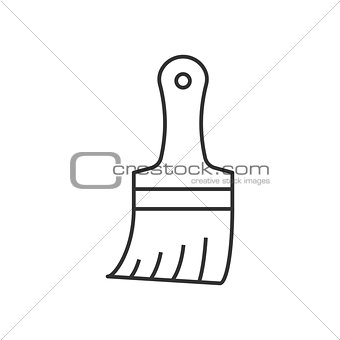 Paint brush outline icon