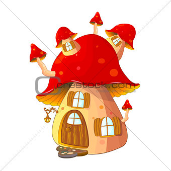 Mushroom house fabulous