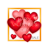 Happy Valentines Day Sale Poster