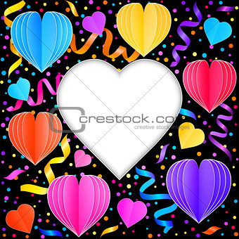 Colorful greeting card