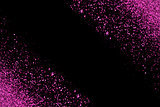 Abstract glitter purple background