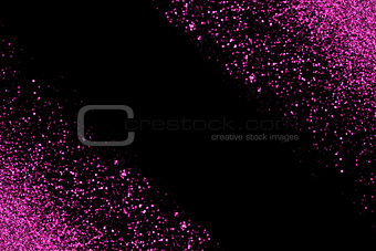 Abstract glitter purple background