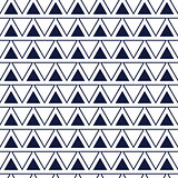 Line triangle seamless vector pattern.