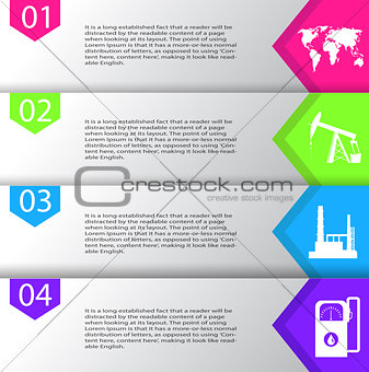 Industrial concept info graphic design,clean vector