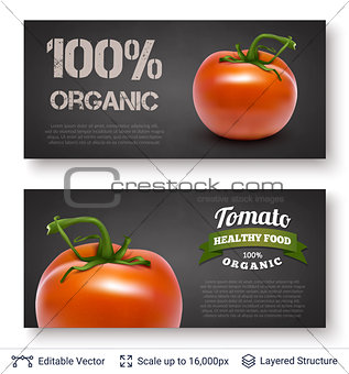 Tomato and text.