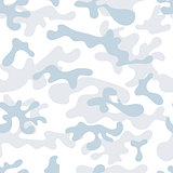 Seamless snow camouflage