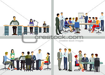 Collaboration in the company and office