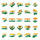 India flag, vector illustration