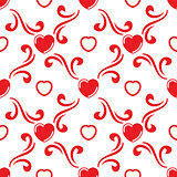 Valentines day seamless pattern