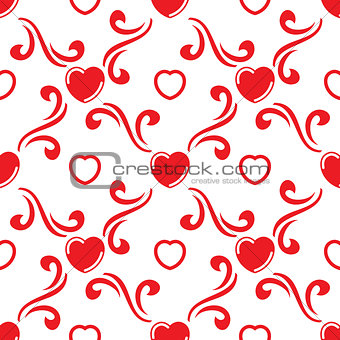 Valentines day seamless pattern