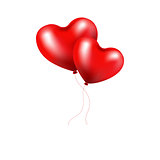 Red Balloons Heart