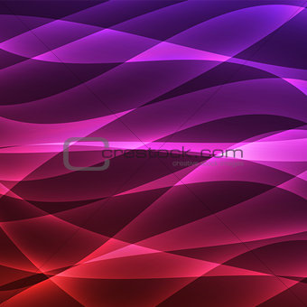 abstract vector glowing background with soft lines