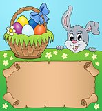 Parchment and Easter bunny theme 5