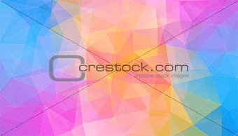 Light color Background of geometric triangle shapes.