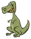 cartoon illustration of dinosaur character