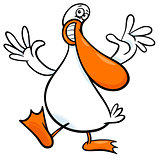 duck bird farm animal cartoon character