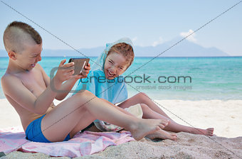 Kids Fun Beach Sea Smartphone