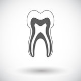 Tooth icon. 