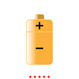 Battery it is icon .