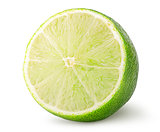Half of lime rotated