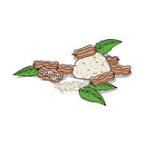 Isolated clipart Sesame