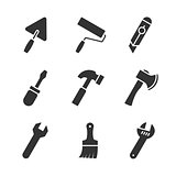 Tools black icons