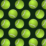 Abstract background of tennis balls