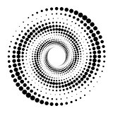 background of round dots