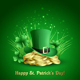 St.Patrick's Day background. Vector illustration