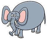 funny elephant animal cartoon character