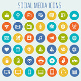 Big Social Media icon set