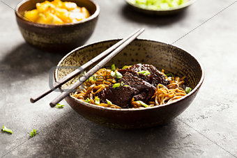 Asian noodle dish