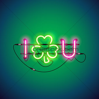 I Luck You Neon Sign