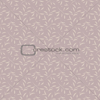 Seamless background with an allover nature-inspired