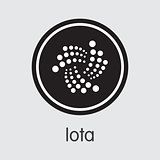 IOTA - Cryptocurrency Logo.