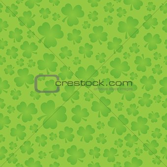 Three leaf clover seamless background 5