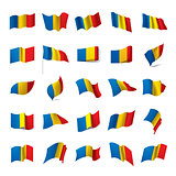 Chad flag, vector illustration