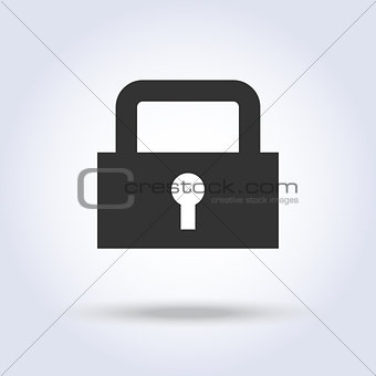 Closed lock icon