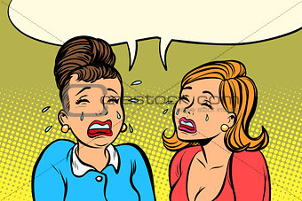 sad girlfriends women cry