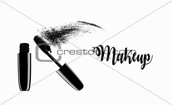 Fashion Design Makeup Cosmetics Product  Template for Ads or Mag