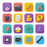 Color flat icons 7